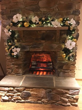 Fireplaces are everywhere on the property which makes it fireplaces are everywhere