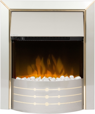 2 2 Adam Helios Electric Fire in Brushed Steel Electric Fires