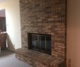 Remove Fireplace Insert New Wood Burning Fireplace Plete W Bricks