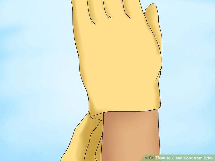 Removing soot From Fireplace Brick Elegant How to Clean soot From Brick with Wikihow