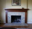 Replace Brick Fireplace Awesome Craftsman Tile Fireplace