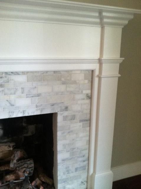 Replacing Fireplace Tile Luxury Well Known Fireplace Marble Surround Replacement &ec98