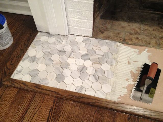 Retile Fireplace Inspirational Operation Hearth Re Tile Let the Laying Begin