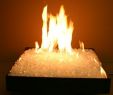 Retrofit Fireplace New White Fire Glass