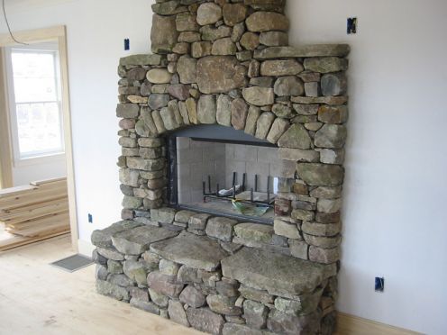River Stone Fireplace Luxury Stone Fireplaces Bing Neat Stuff