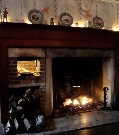 Our Rumford Fireplace has been keeping guests warm since our rumford fireplace