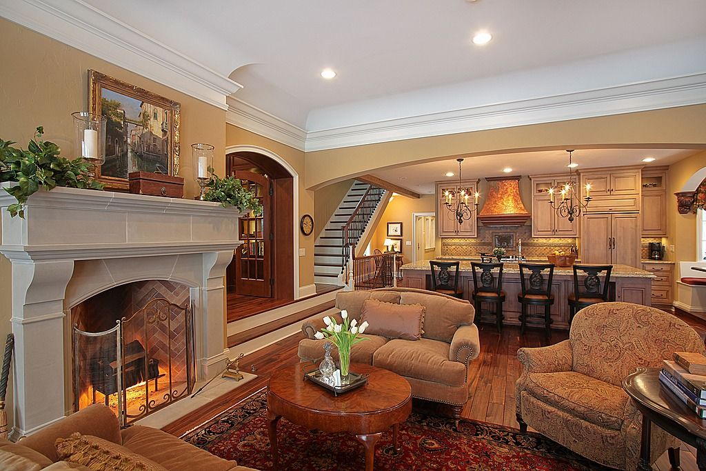 Rumsford Fireplace New Traditional Great Room E Find More On Zillow Digs