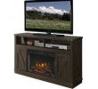 Rustic Electric Fireplace Entertainment Center Elegant Muskoka Aberfoyle 53" Media Electric Fireplace Rustic Brown Finish