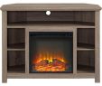 Rustic Fireplace Tv Stand New New Deal Alert Walker Edison 44 In Wood Corner Highboy