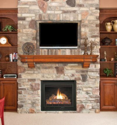Rustic Gas Fireplace New 19 Awesome Stacked Stone Fireplace
