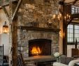 Rustic Stone Fireplace Elegant Game Room Fireplace Crisp Architects Fireplaces