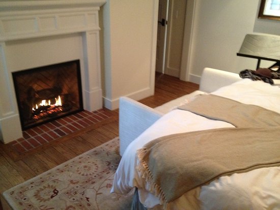 Santa Barbara Fireplace Beautiful Fire Love Seat and Draped Shawl I Apologize for Not