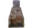 See Through Outdoor Fireplace Elegant 48" Engineered See Through Masonry Fireplace System