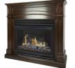 See Through Ventless Fireplace Beautiful Pleasant Hearth 46 In Natural Gas Full Size Cherry Vent Free Fireplace System 32 000 Btu