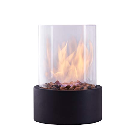 See Through Ventless Fireplace Luxury Danya B Indoor Outdoor Portable Tabletop Fire Pit – Clean Burning Bio Ethanol Ventless Fireplace Small