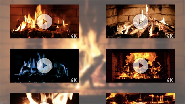 See Thru Fireplace Beautiful Winter Fireplace On the App Store