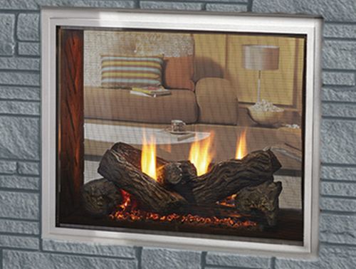 See Thru Gas Fireplace Elegant fortress See Through Gas Model Odfortg 36