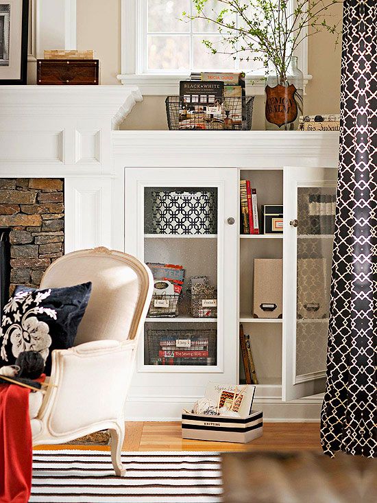 Shelves Next to Fireplace Lovely Simple Storage for Less Our Foursquare House