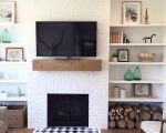 20 Best Of Shelves Over Fireplace