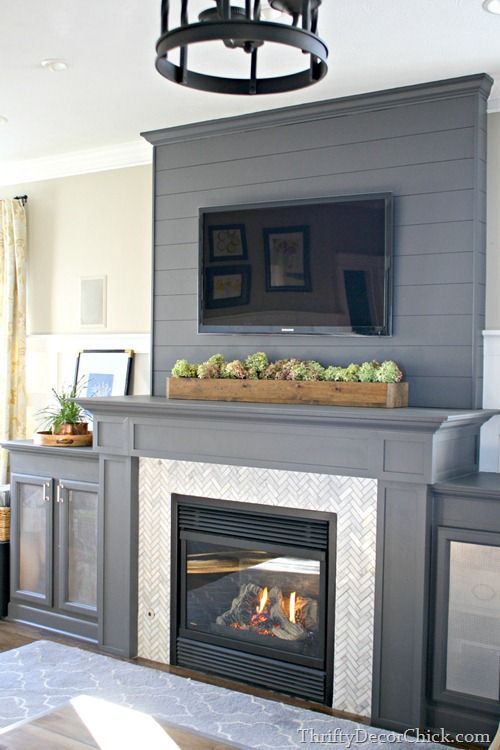 Shiplap Fireplace Surround Unique Tv Fireplace Christmas Decorating Ideas