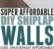 Shiplap Wall with Fireplace Fresh Affordable Diy Shiplap Walls