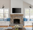 Shiplap Wall with Fireplace Lovely Kitchen Of the Week Coastal Colors and A Better Flow