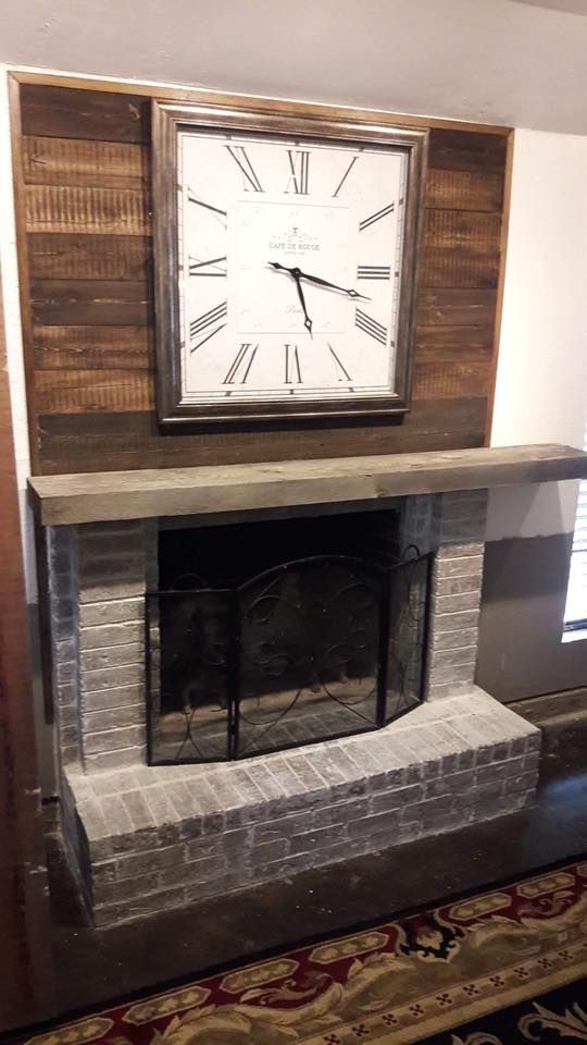 Rustic luxe homes Fireplace wood from American Lumbermill 0dff4c cba8a7eb71b44e01cee88