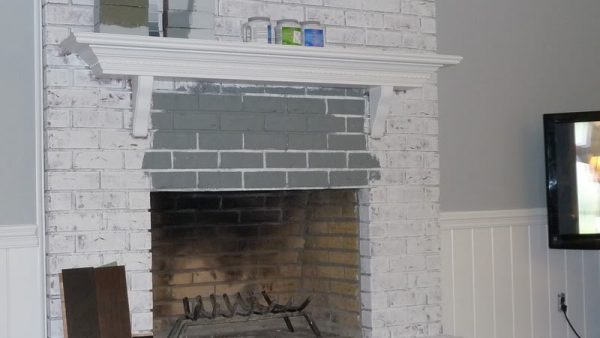 Color To Paint Brick Fireplace what color should i paint my brick fireplace 600x338
