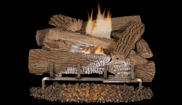 Shytech Fireplace Remote Elegant Shady Hollow Outdoor Logs