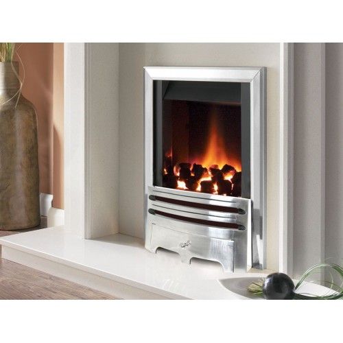 Designer Fire Flavel FIRC37MN Silver Warwick Gas Fire MC d1c56d d0a0738a