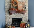 Simple Fireplace Mantel Beautiful Fall Fireplace Mantel Decorating Ideas