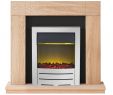 Simple Fireplace Surround Luxury Adam Malmo Fireplace Suite In Oak with Colorado Electric Fire In Chrome 39 Inch