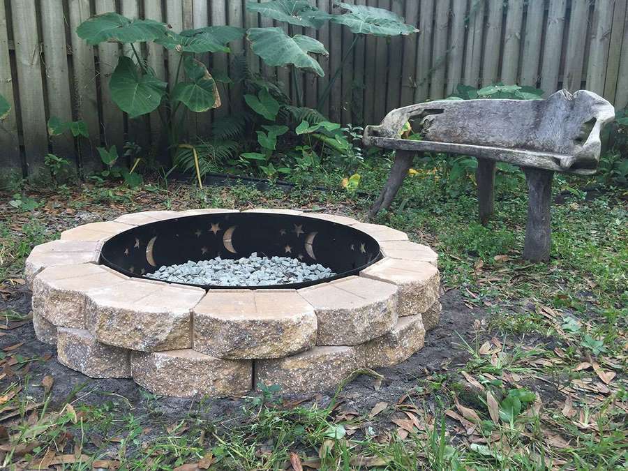 My $75 DIY Fire Pit howchoo diy fire pit g