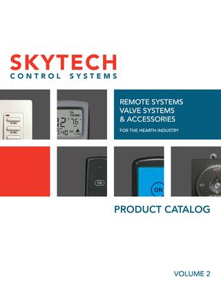 Skytech Fireplace Remote Inspirational Skytech Product Catalog Volume 2 by Skytech Products Group