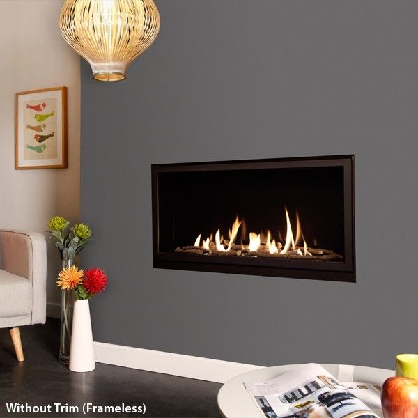 Slimline Electric Fireplace Best Of Verine Eden Elite Slimline Balanced Flue Gas Fire In 2019