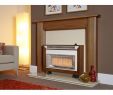 Slimline Fireplace Beautiful Designer Fire Flavel formn0en Medium Oak Misermatic Gas
