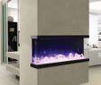 Slimline Fireplace Lovely Amantii 50 Tru View Xl Electric Fireplace with Glass On 3