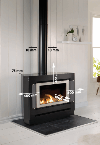 Neo Freestanding Console with simple remote neo console freestanding clearances using