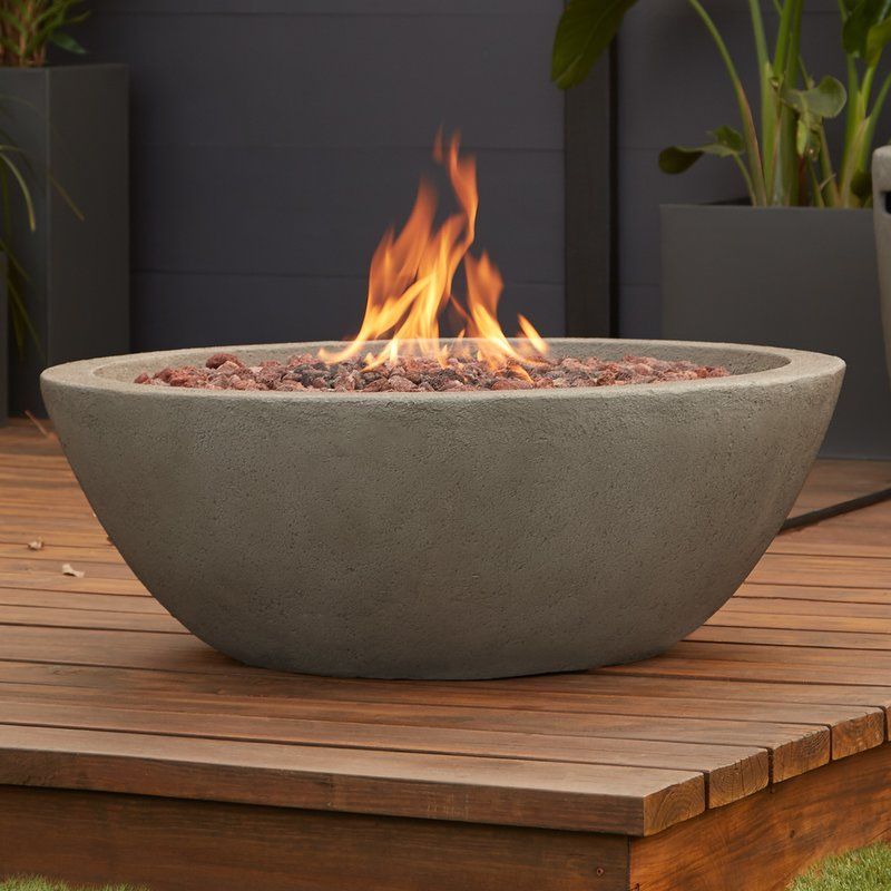 Small Propane Fireplace Elegant Riverside Concrete Propane Natural Gas Fire Pit In 2019