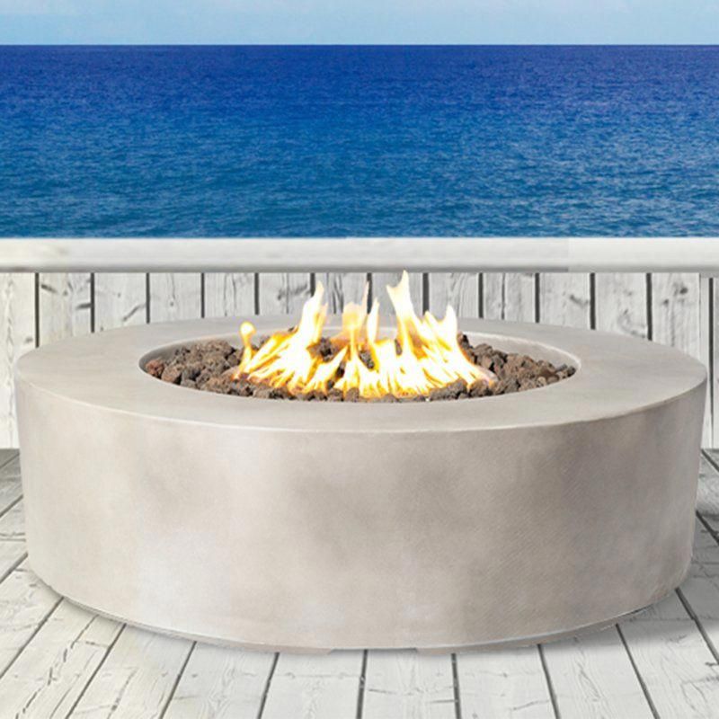 Small Propane Fireplace Lovely Santiago Concrete Propane Fire Pit Table