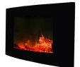 Small Wall Mount Electric Fireplace Lovely Luxo Edith Wall Mounted 50 Inch Electric Fireplace Black