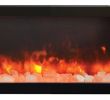 Small Wall Mounted Fireplace Elegant Bi 40 Deep Electric Fireplace Indoor Outdoor Amantii