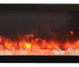 Small Wall Mounted Fireplace Elegant Bi 40 Deep Electric Fireplace Indoor Outdoor Amantii