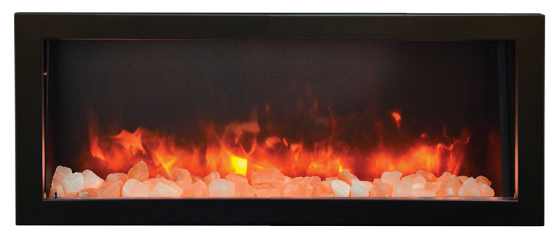 Small Wall Mounted Fireplace Elegant Bi 40 Deep Electric Fireplace Indoor Outdoor Amantii