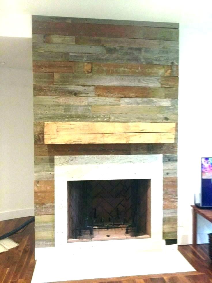 Solid Wood Fireplace Mantel Unique Reclaimed Wood Mantel – Miendathuafo