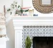 Spanish Tile Fireplace Unique Eclectic Living Room Design
