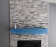 Stacked Stone Fireplace Surround Beautiful I Built A Stacked Stone Fireplace Surround In 2019