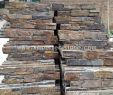 Stacked Stone Veneer Fireplace Lovely Rusty Culture Slate Wall Cladding for Garden Waterfall 2 5 3 5
