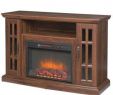 Stand Alone Electric Fireplace Lovely Edenfield 48 In Freestanding Infrared Electric Fireplace Tv Stand In Burnished Walnut