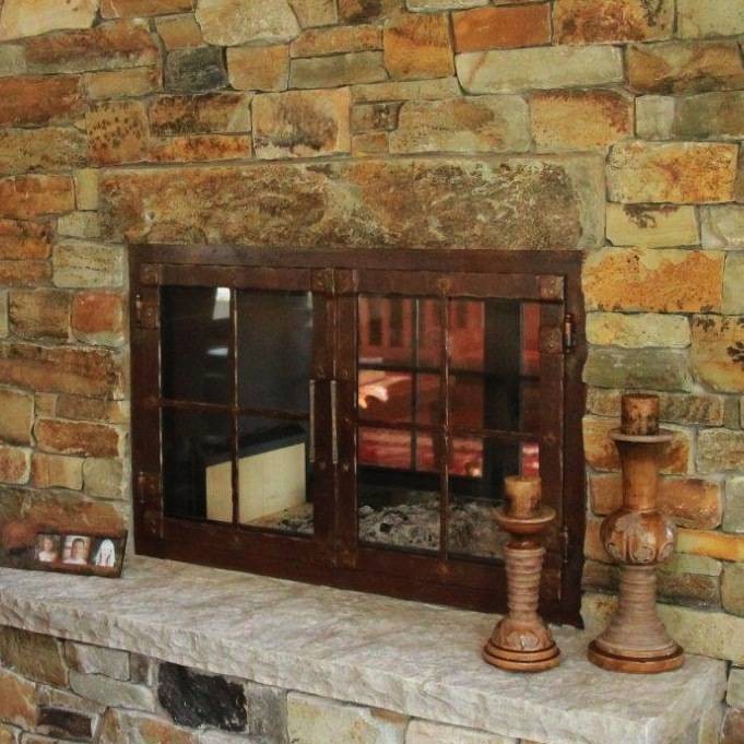 Standalone Fireplace Unique 9 Two Sided Outdoor Fireplace Ideas